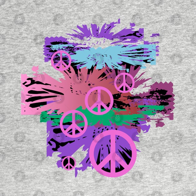 We want peace in pink by Mirimodesign